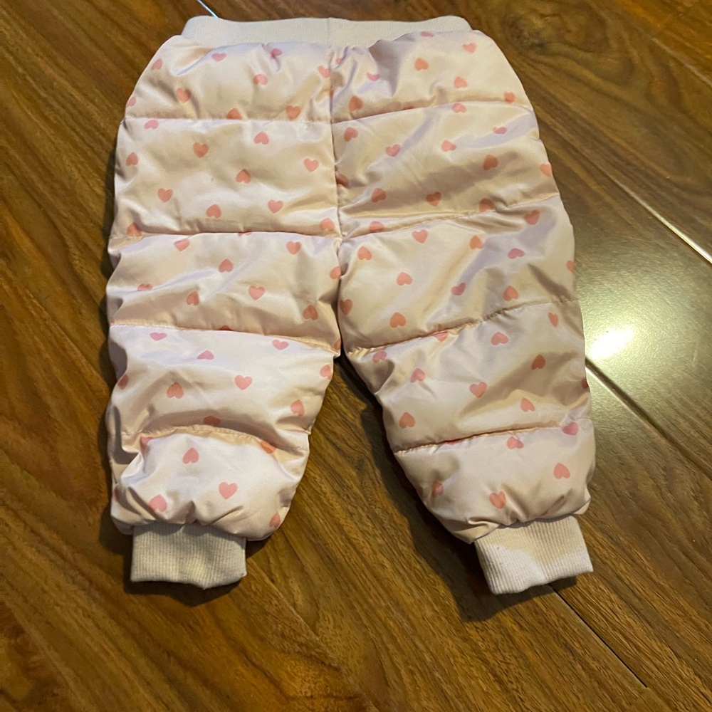 GAP Pink Heart Patterned Kids Bottoms